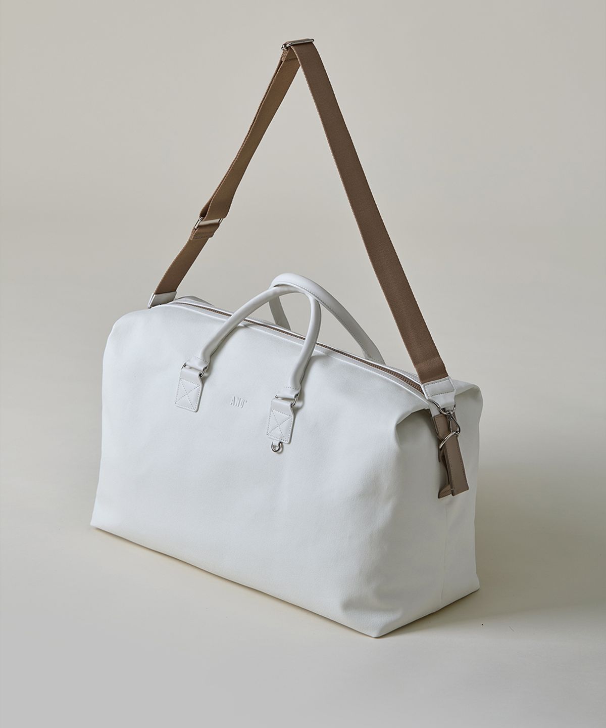 앤드 골프(AND GOLF) All in Boston Bag White