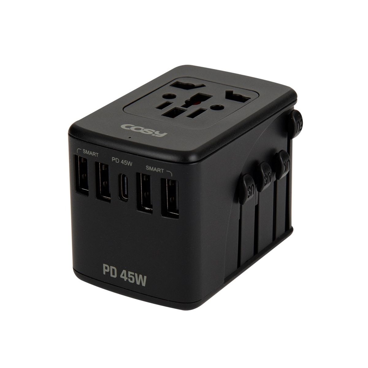 코시(COSY) 45W PD 여행용아답터(PD+USB4) TA3464UP