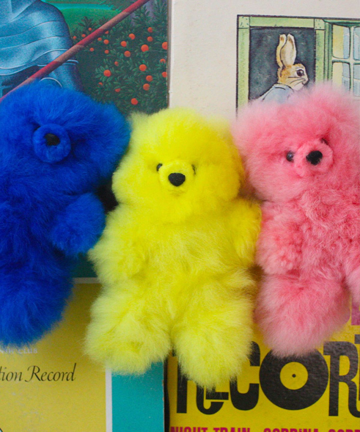 아르떼알파카(ARTEALPACA) candy teddy bear S size 3 colors