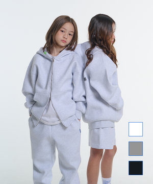 (3piece) 주니어 시그니처 후드집업 셋업