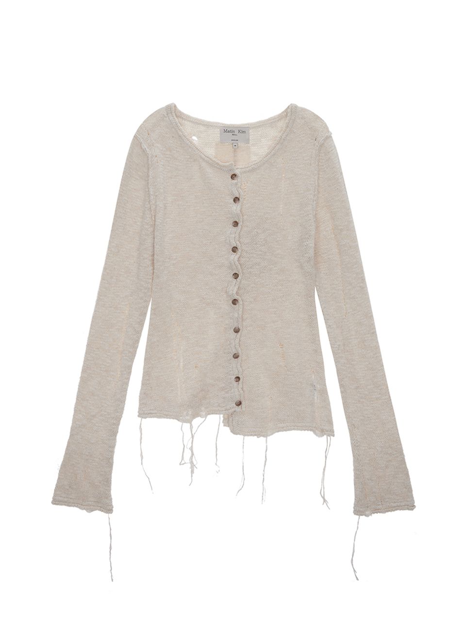 matin kim カーディガン ホワイト lo ホワイト（白）系 Matin Kim