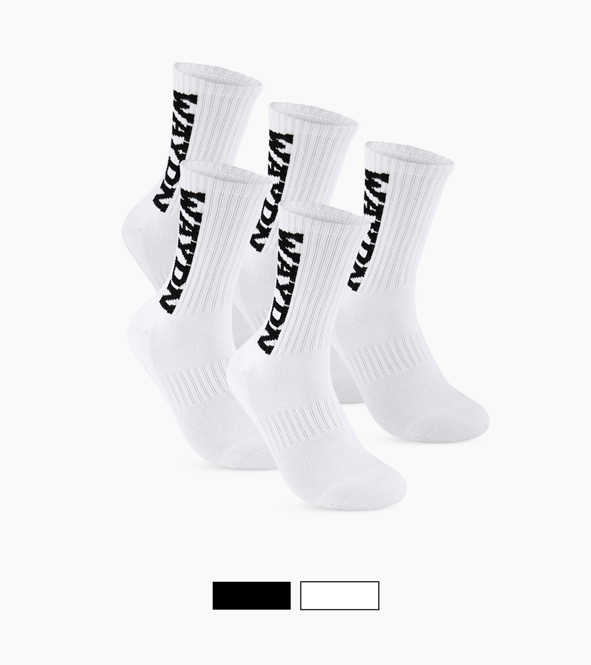웨이든(WAYDN) [5PACK]메인로고 미들삭스