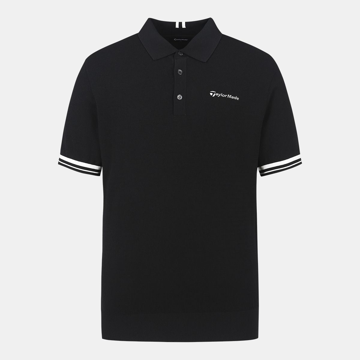 테일러메이드 어패럴(TAYLORMADE APPAREL) 남성 카라 반팔 니트 TSN-31HG21-199