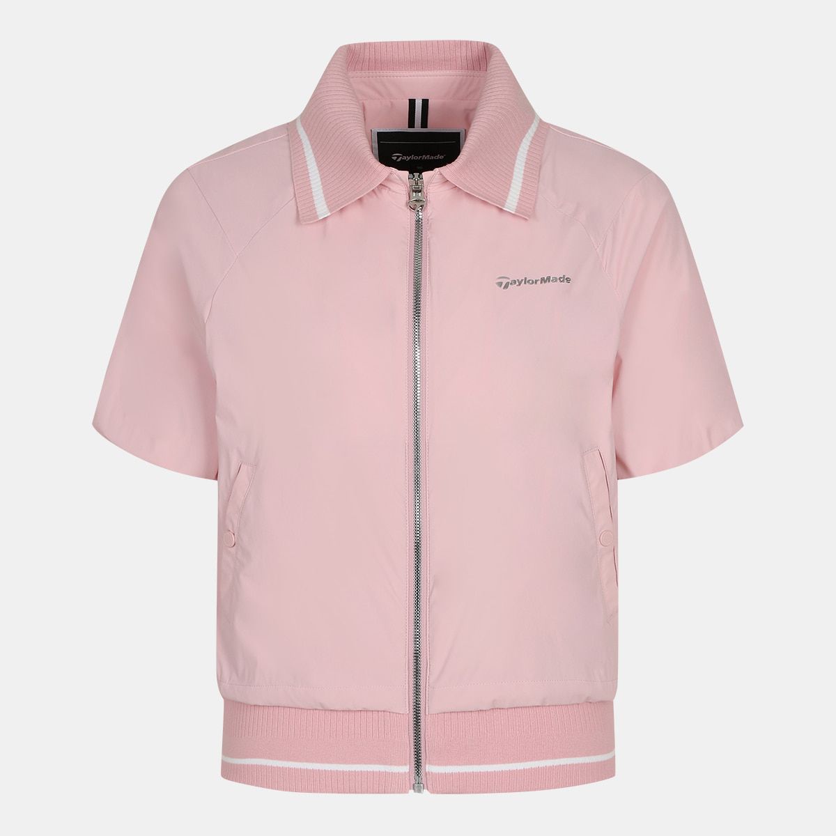 테일러메이드 어패럴(TAYLORMADE APPAREL) 여성 반팔 카라 점퍼 TJN-71HG01-403