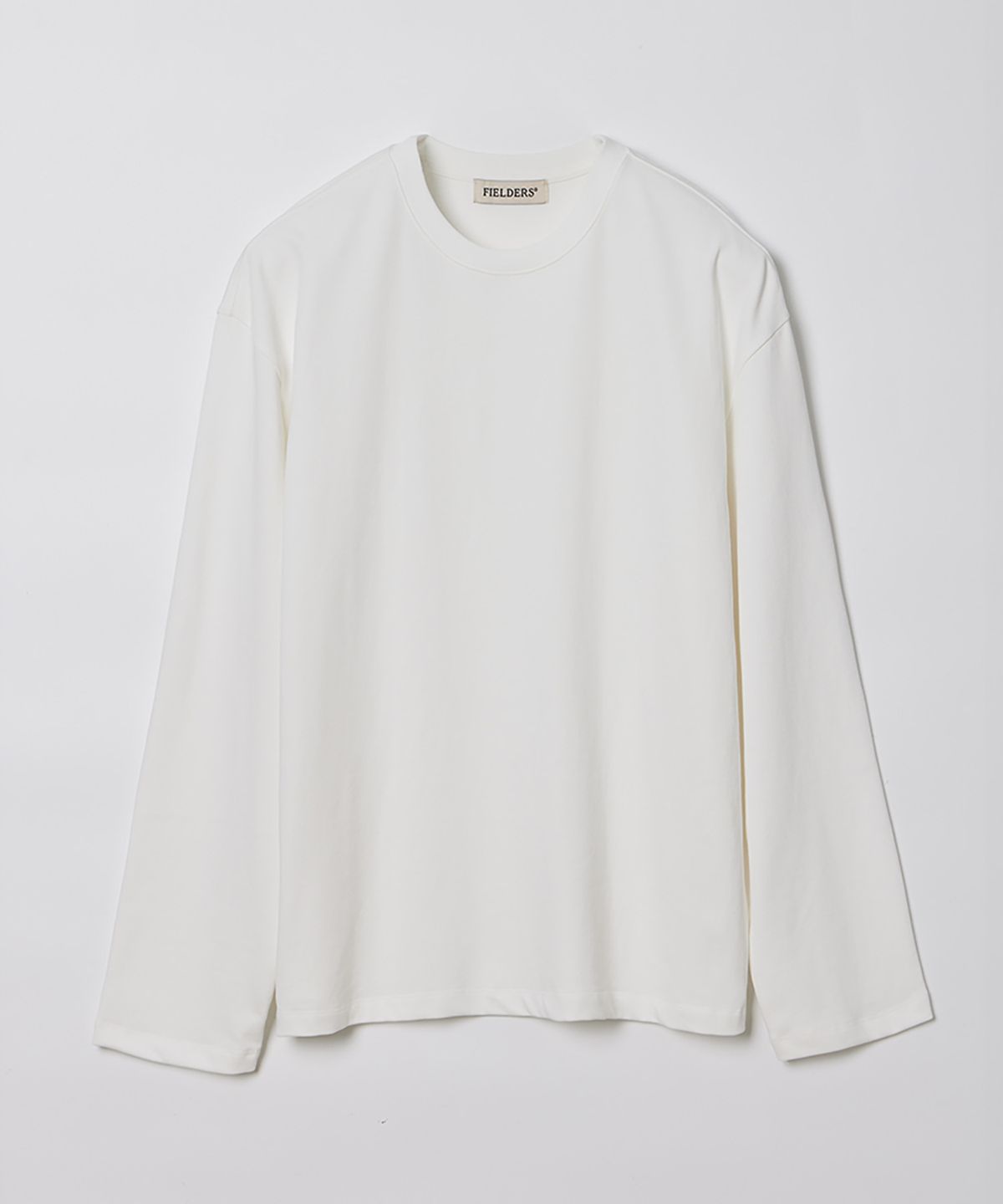 필더스(FIELDERS) MAN ESSENTIAL LONG SLEEVE TEE WHITE