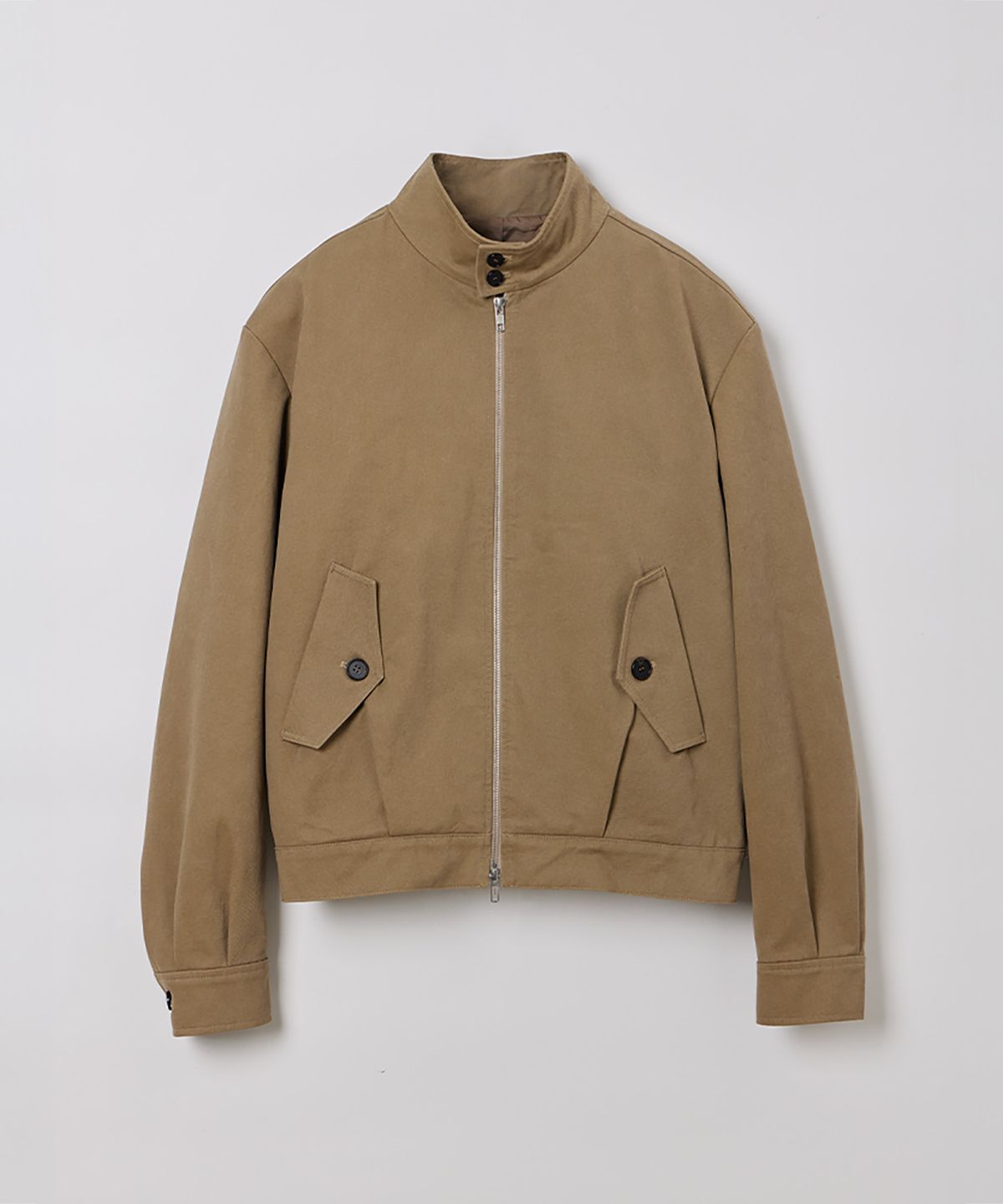 필더스(FIELDERS) MAN HERRINGTON COTTON JUMPER BROWN