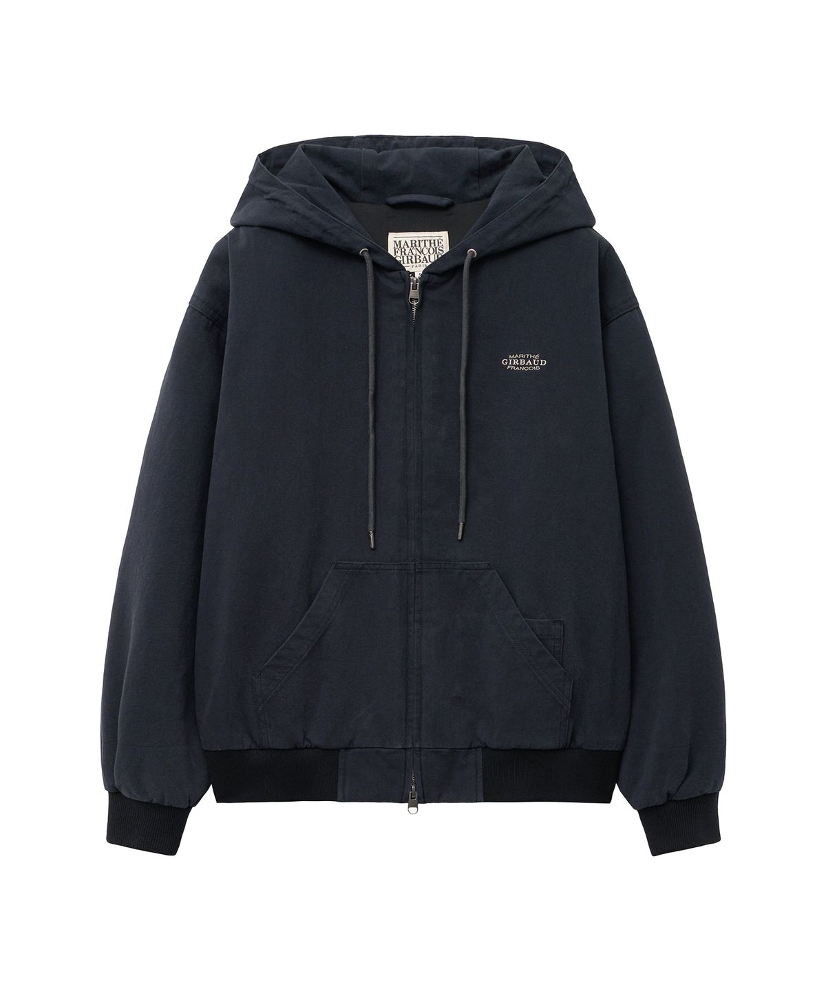 마리떼 프랑소와 저버(MARITHÉ + FRANҪOIS GIRBAUD) HOODED WORK JACKET navy