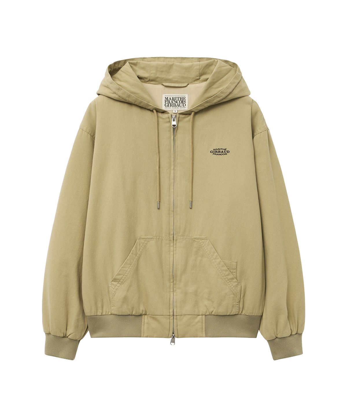 마리떼 프랑소와 저버(MARITHÉ + FRANҪOIS GIRBAUD) HOODED WORK JACKET beige