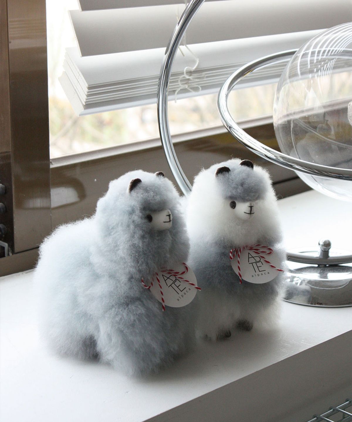 아르떼알파카(ARTEALPACA) Gray alpaca doll S size