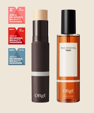 내추럴 커버 파운데이션 + 베이직 그루밍 토닉 세트