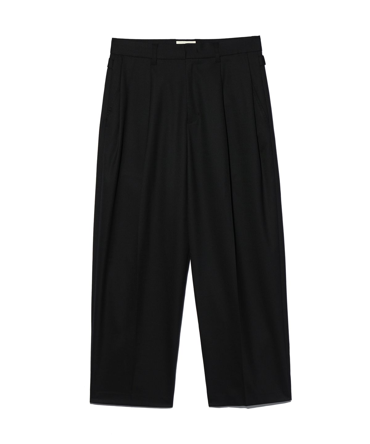 이에이(IEY) CREAM EASY TROUSER Black