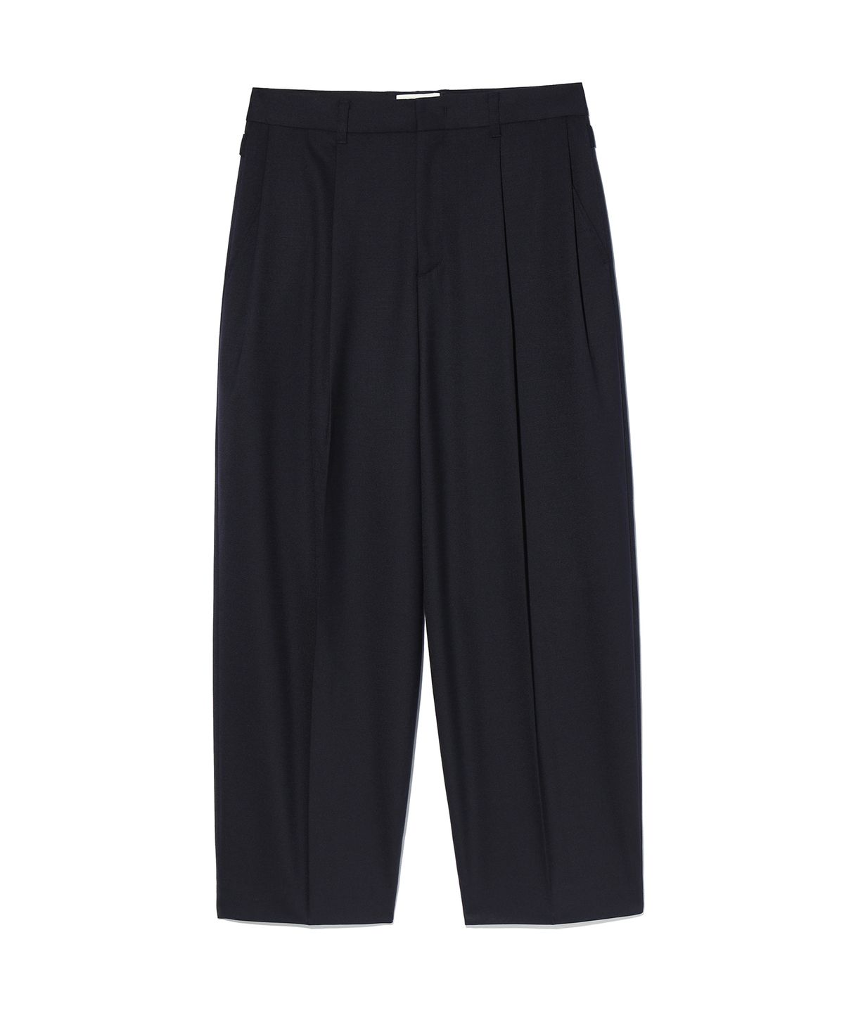 이에이(IEY) CREAM EASY TROUSER Dark Navy