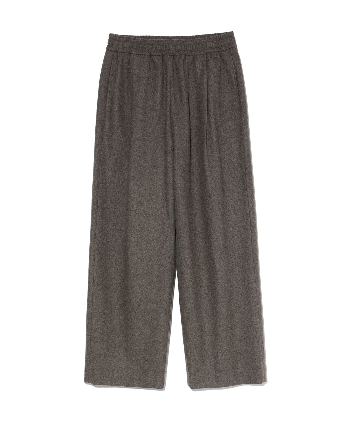이에이(IEY) EASY BANDING TROUSER Brown