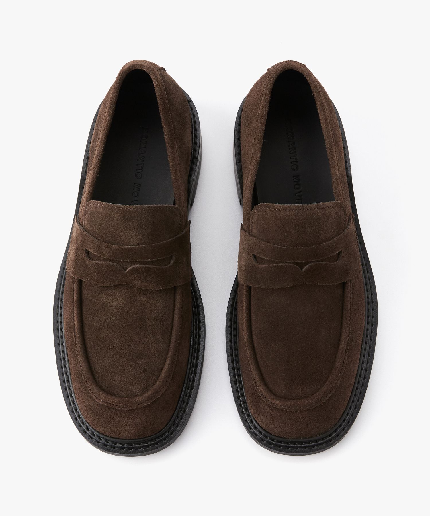 MUSINSA ROMANTIC MOVE New Minimal Loafer R24M050 (Real Brown Suede)