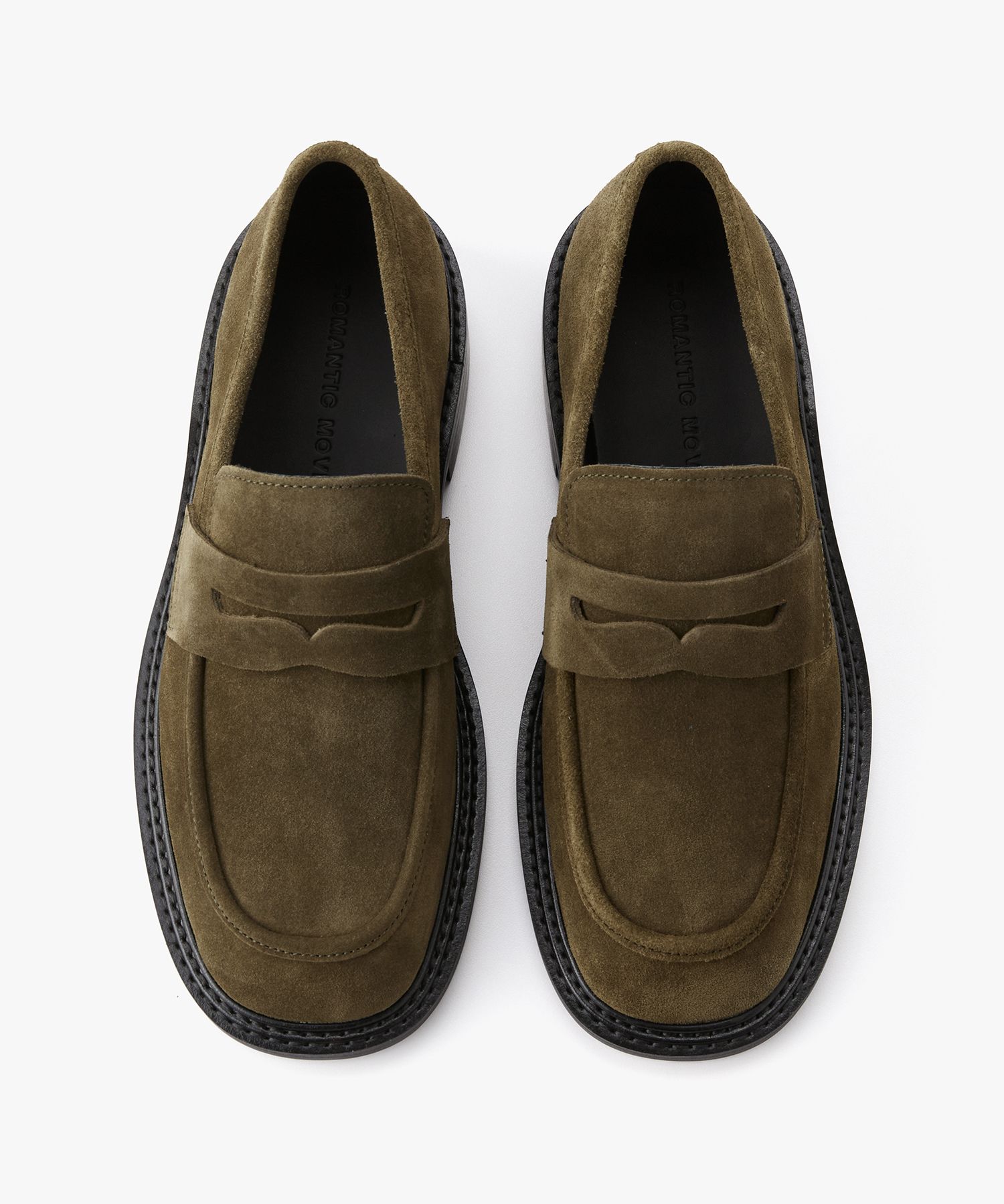 MUSINSA ROMANTIC MOVE New Minimal Loafer R24M050 (Khaki Brown Suede)