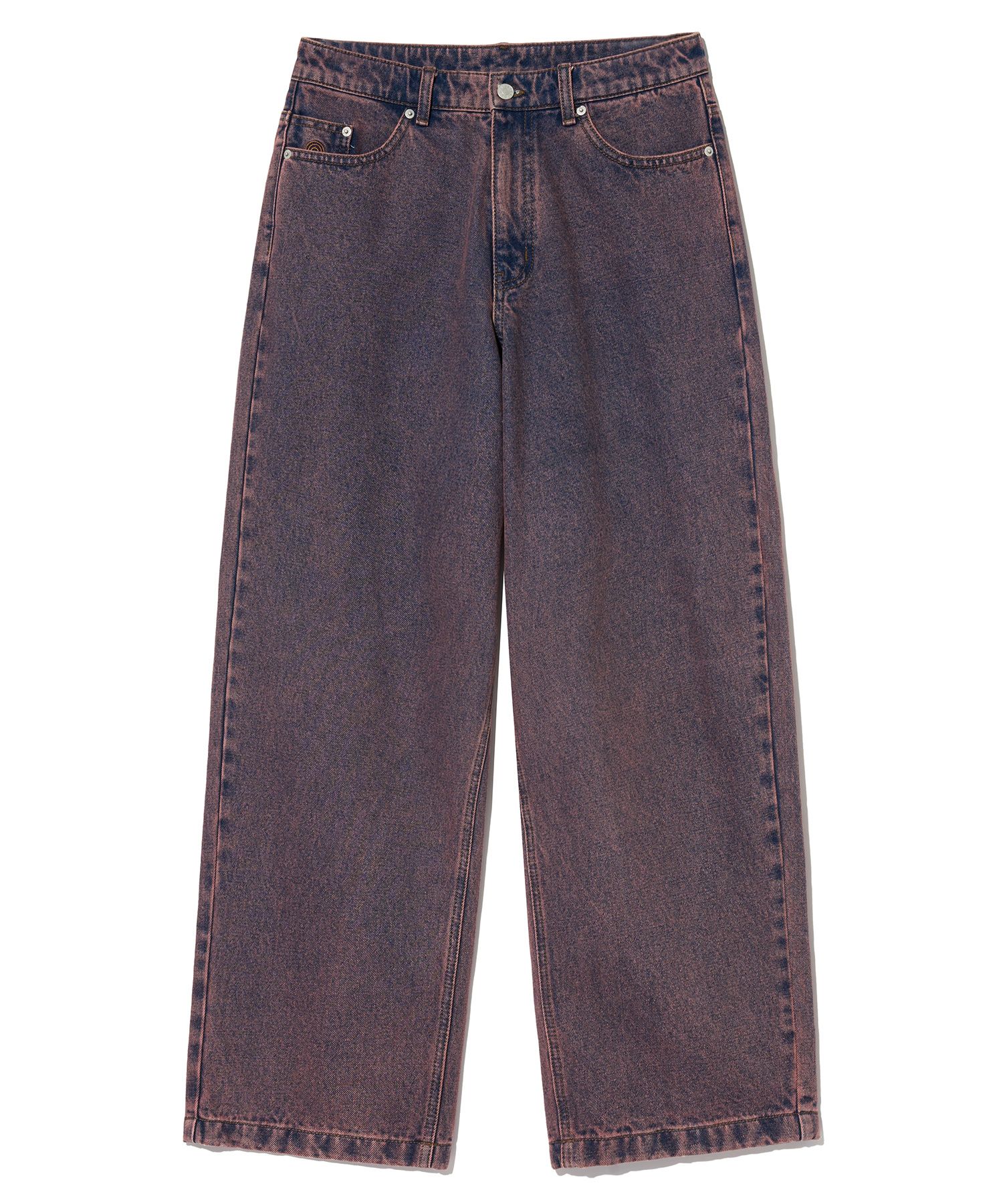 ★BROWNBREATH★ HINDER POST WIDE DENIM PANTS PURPLE MUSINSA | BROWNBREATH HINDER POST WIDE DENIM PANTS - PURPLE