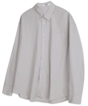 내추럴 워시드 60수 코튼 셔츠 [L.GREY]