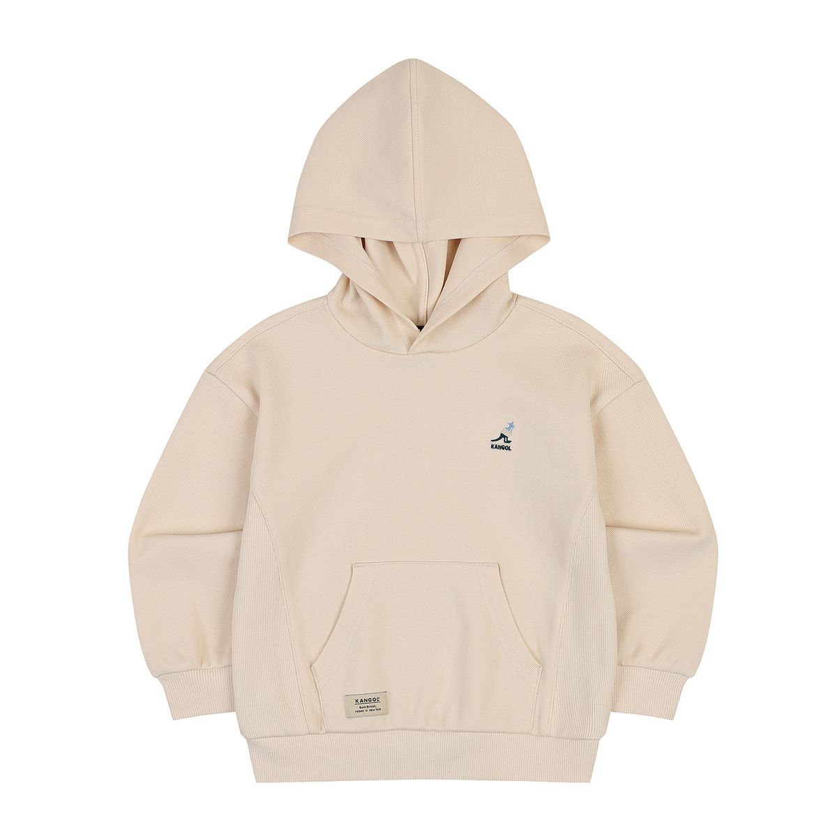 캉골키즈(KANGOL KIDS) 뉴 3컬러 심볼 후디 QD 0001 베이지