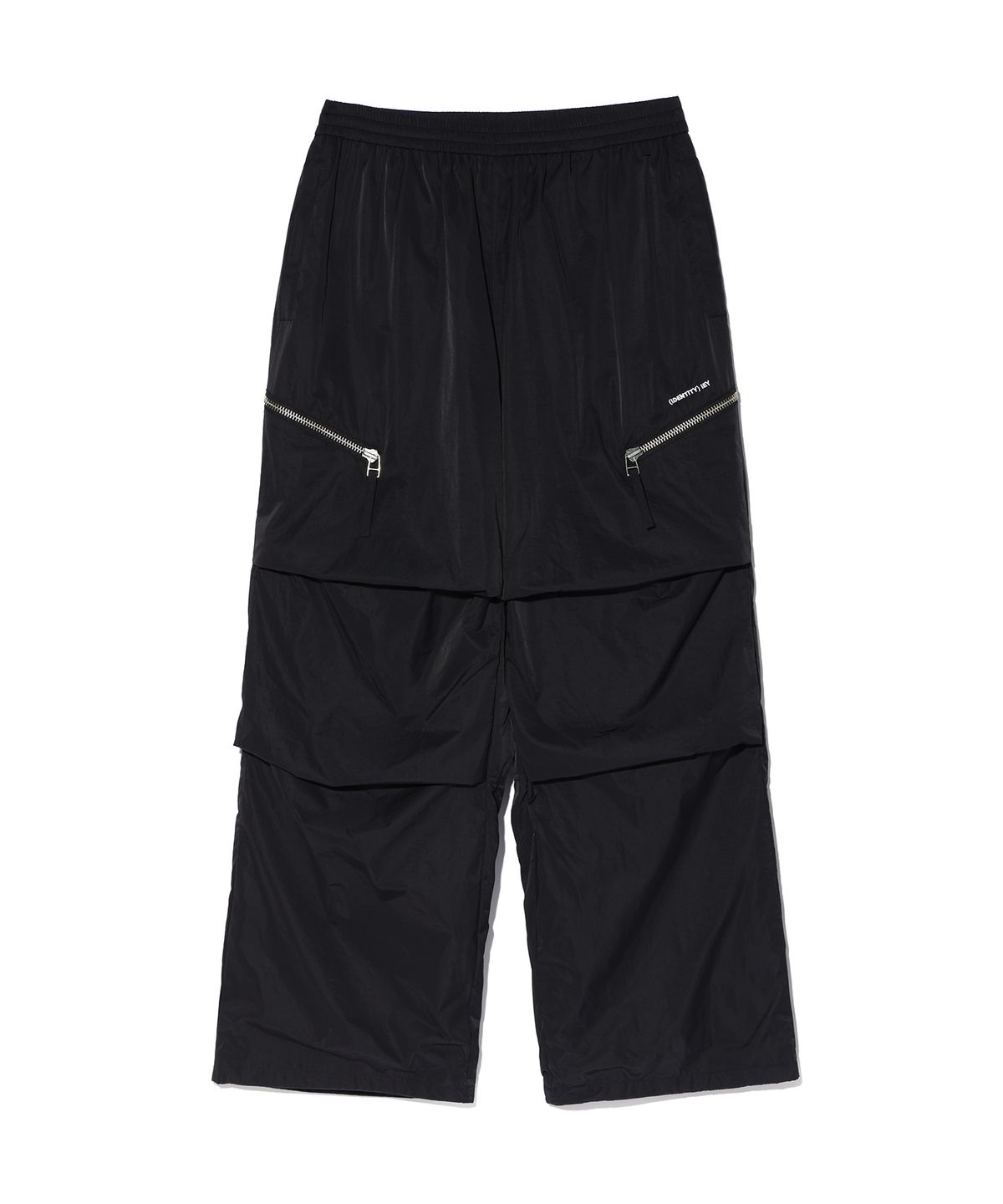 이에이(IEY) WAVE NYLON EASY PANTS Black