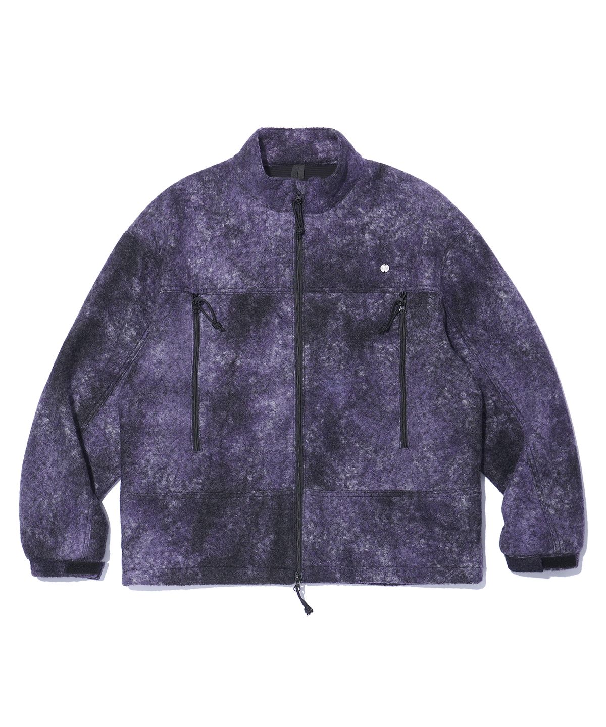 이에이(IEY) MULTICOLOR FLEECE Purple