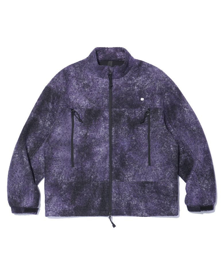 MULTICOLOR FLEECE Purple