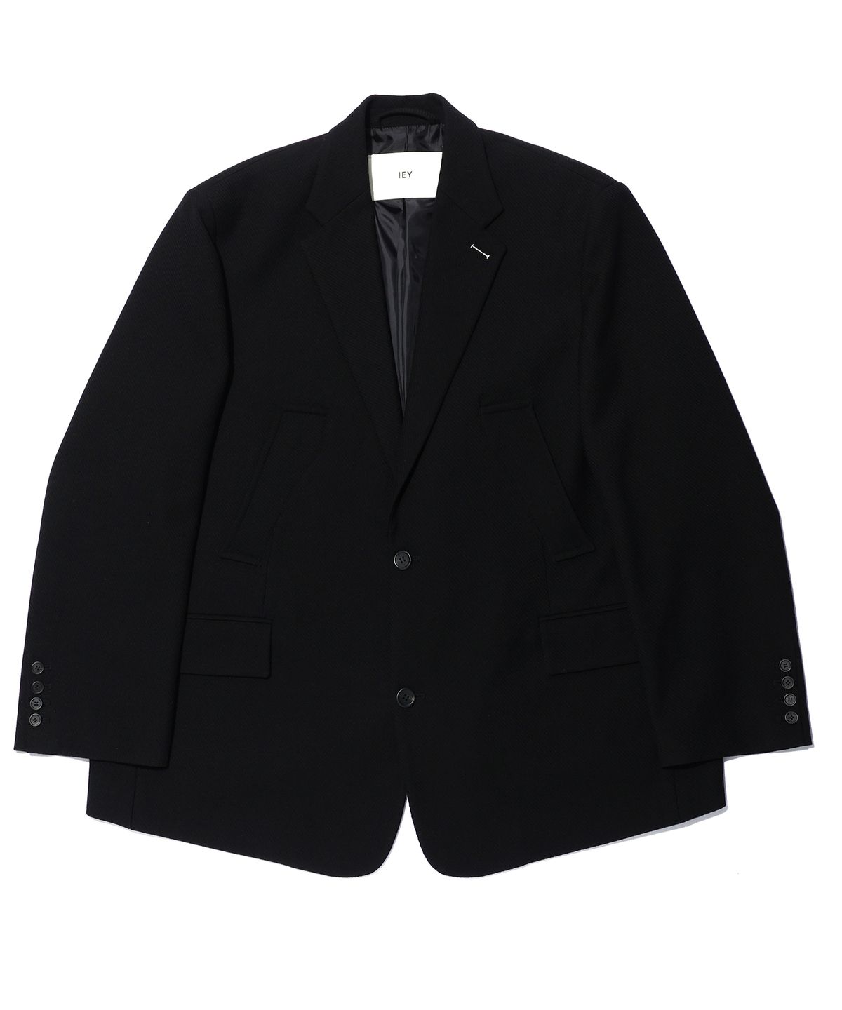이에이(IEY) WESTERN TAP BLAZER Black