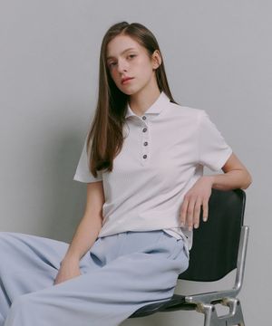 씨어서커 엠보텍스쳐 카라셔츠_화이트