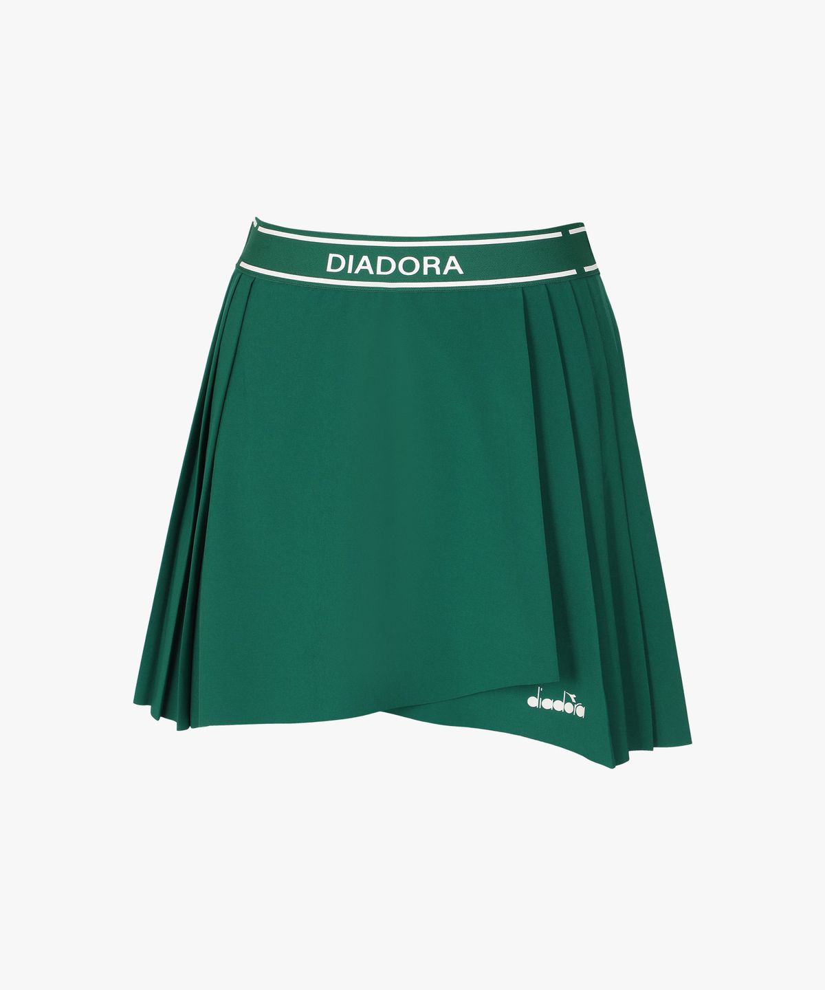 디아도라(diadora) 그라지아 우븐 스커트 GREEN