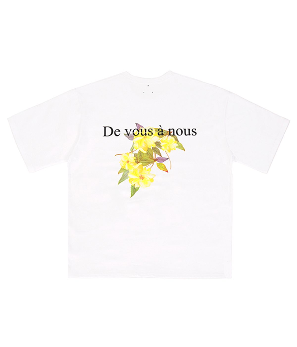 드반(DVÀN) DVAN YELLOW FLOWER WHITE 드반 옐로우 플라워 화이트