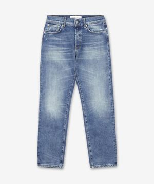 보울 데님 팬츠 - 블루 / UP5082DF0060812