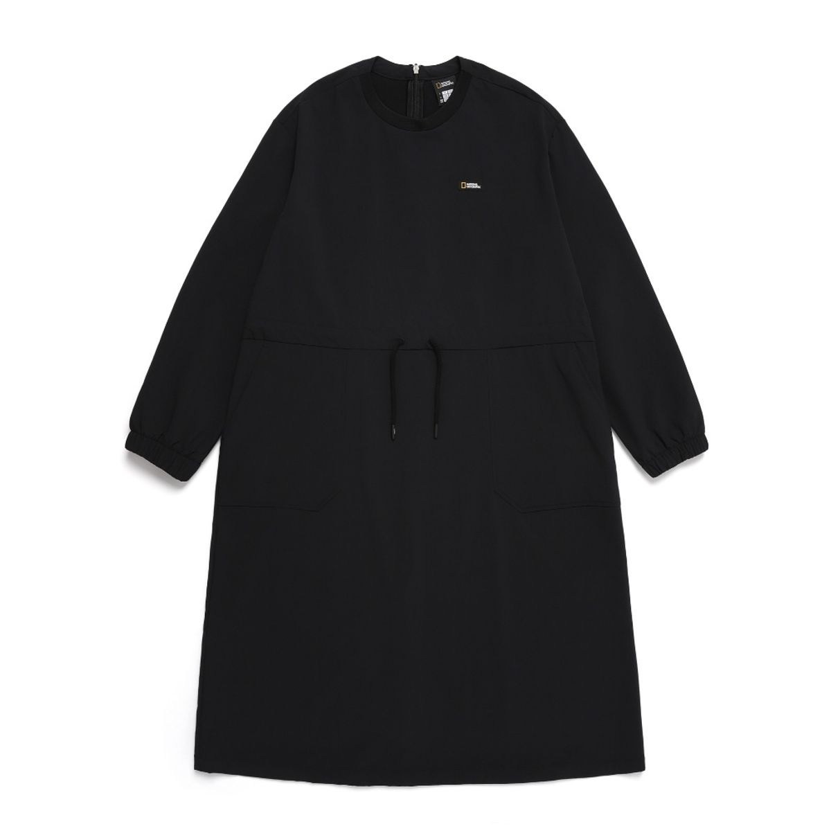 내셔널지오그래픽(NATIONALGEOGRAPHIC) N243WOP930 여성 아르켈론 우븐 스트레치 원피스 CARBON BLACK