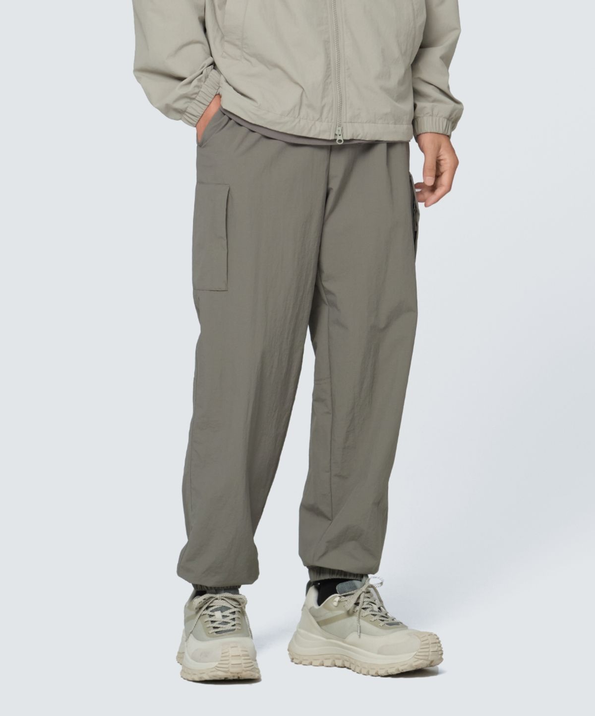 스노우피크 어패럴(SNOWPEAK APPAREL) 캠플 카고 조거 팬츠 (S24FUCPT12) Dark Khaki