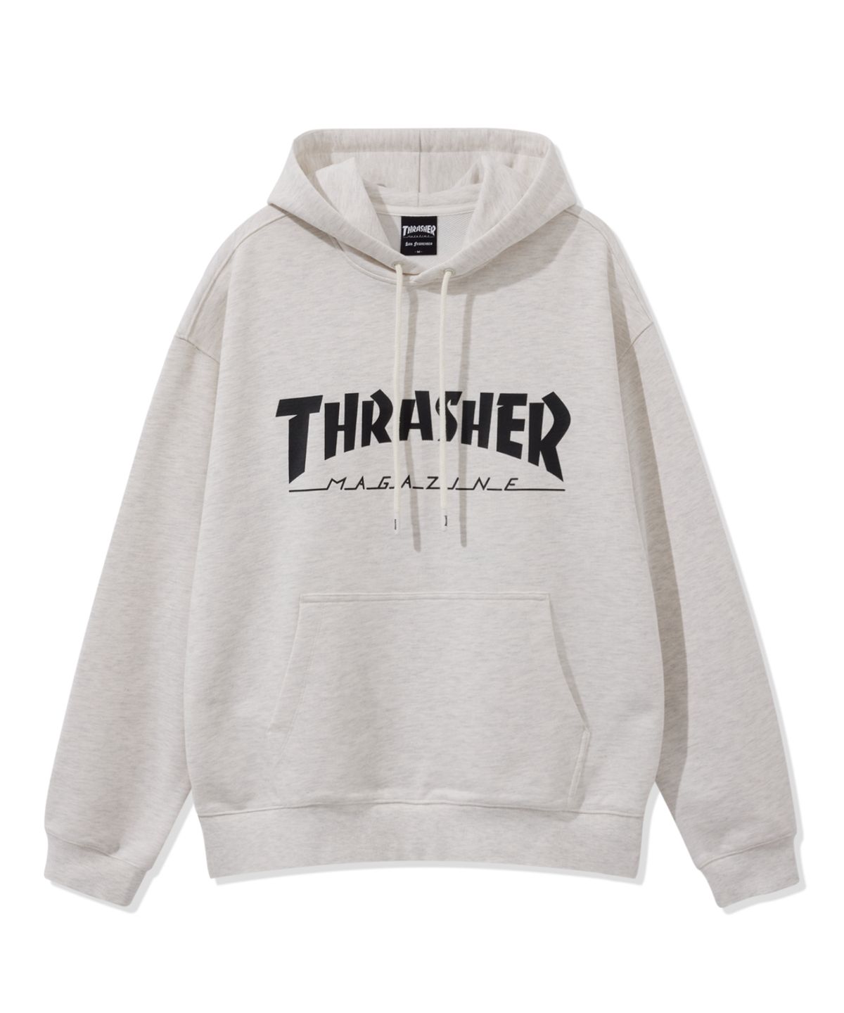 트레셔(THRASHER) 매거진 로고 후디 오트밀