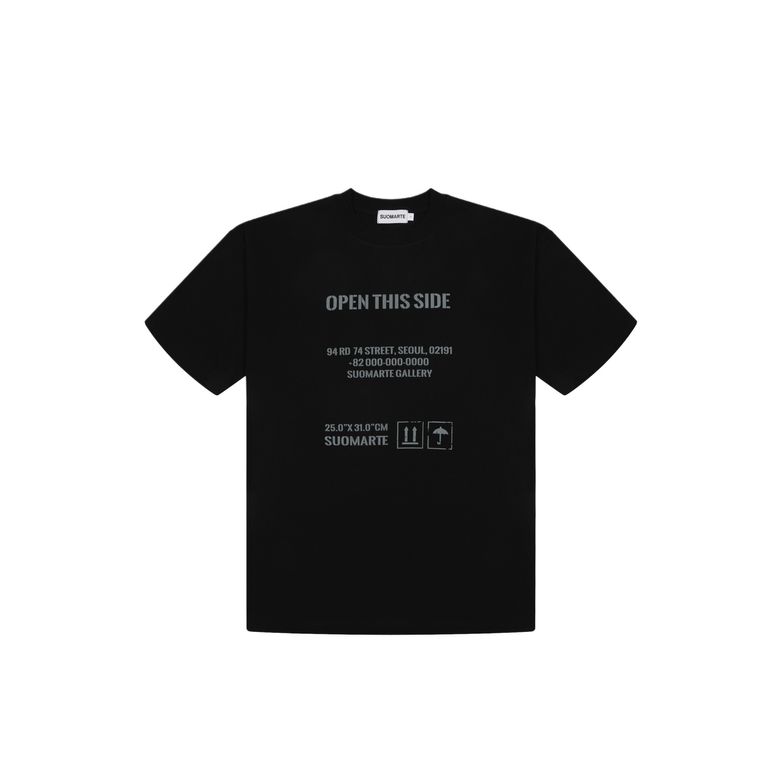 art package t-shirt black