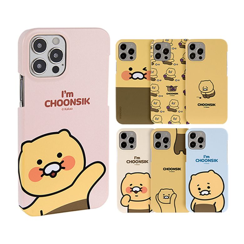 카카오프렌즈 춘식이 슬림케이스 아이폰 갤럭시