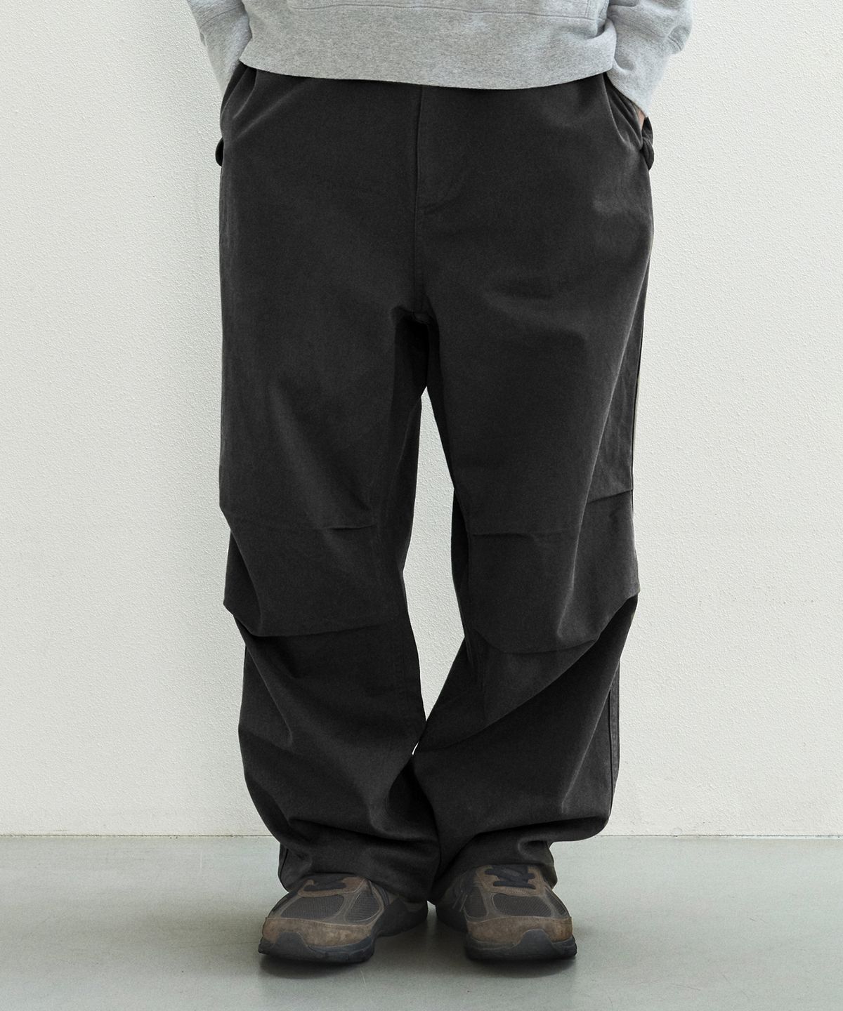 카네이테이(KANEITEI) M51 SHELL PANTS (BLACK)