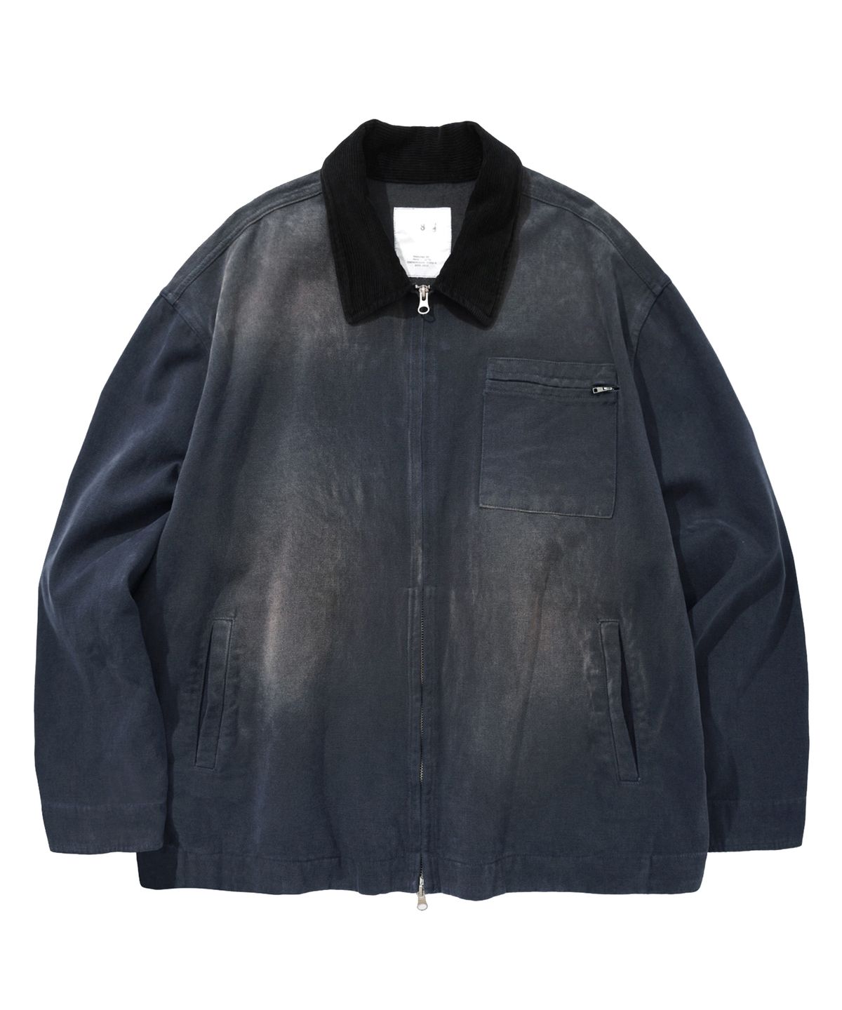 카네이테이(KANEITEI) FADED WASHING WORK JACKET (NAVY)