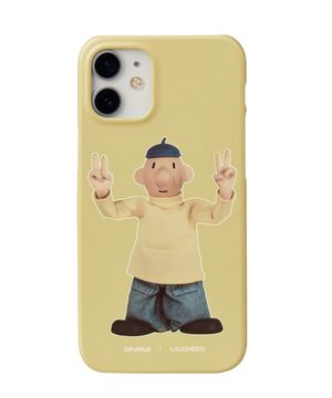 [PAT&MAT] 브이 패트 폰 케이스 - 옐로우 / 하드