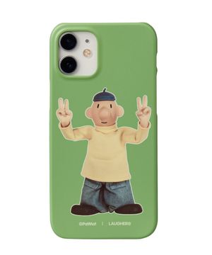 [PAT&MAT] 브이 패트 폰 케이스 - 그린 / 하드