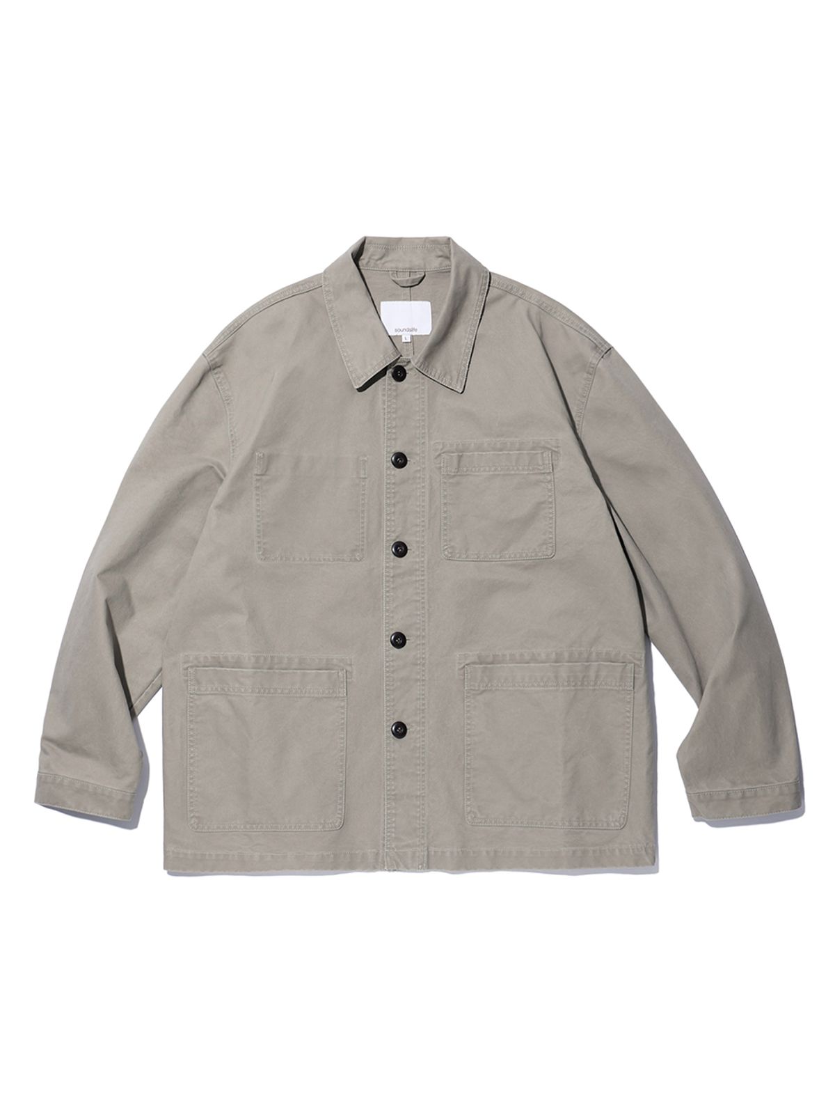 사운즈라이프(SOUNDSLIFE) Moleskin 4P French Work Jacket Grey