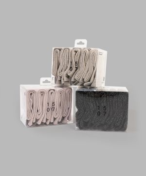 [5PACK] 유니섹스 글리터 트라우져 삭스 - 기프트팩