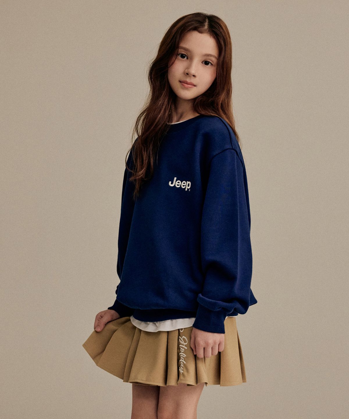 지프키즈(JEEPKIDS) 엠로고 프린팅 맨투맨(KP5TSU841NA)