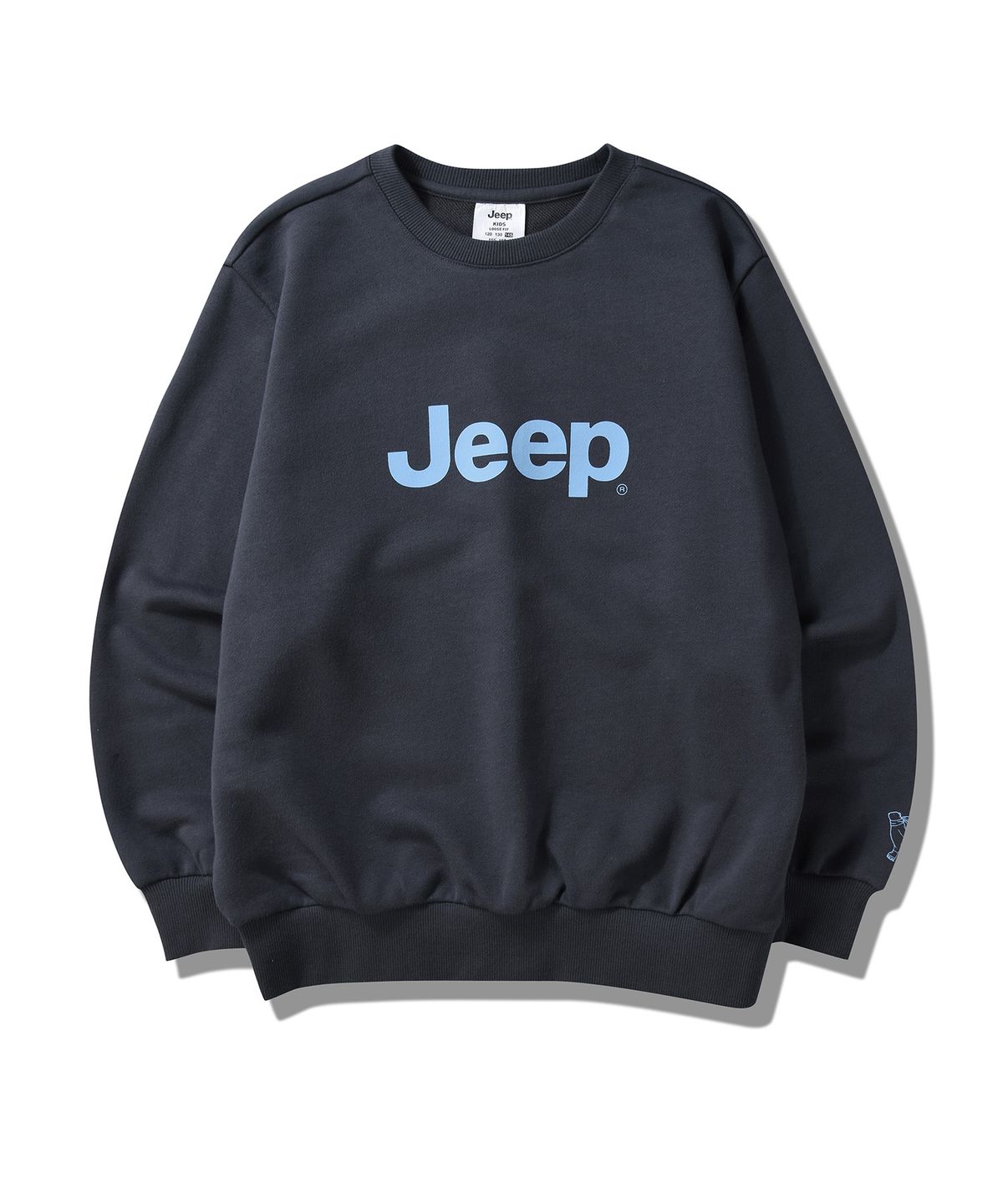 지프키즈(JEEPKIDS) 빅 지프로고 맨투맨(KP5TSU801DG)