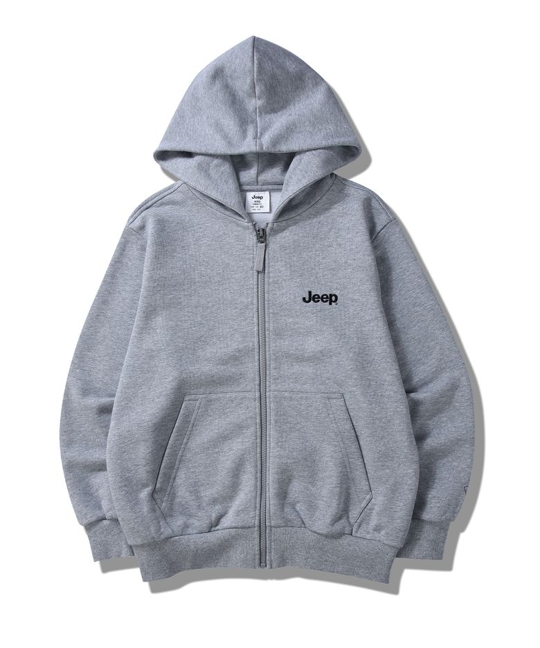 스몰 지프로고 후드 집업(KP5TZU002MG)