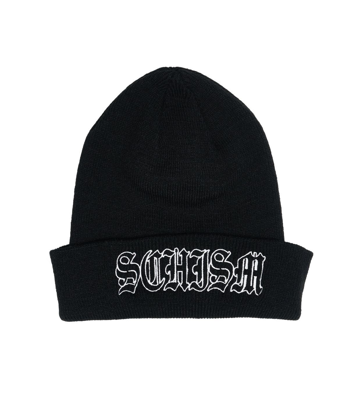 스키즘 인듀싱(SCHISM INDUCING) INDUCING KNIT HAT BLACK