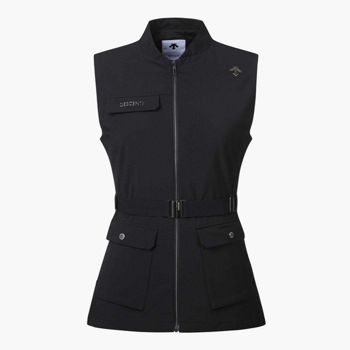 데상트 골프(DESCENTE GOLF) 여성 중힙기장 우븐베스트 (DP32WFWV85)