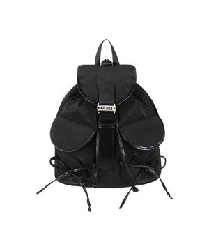 PADDED RIBBON BACKPACK [BLACK]