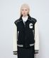 ELDERLY COUPLE VARSITY JACKET [BLACK]