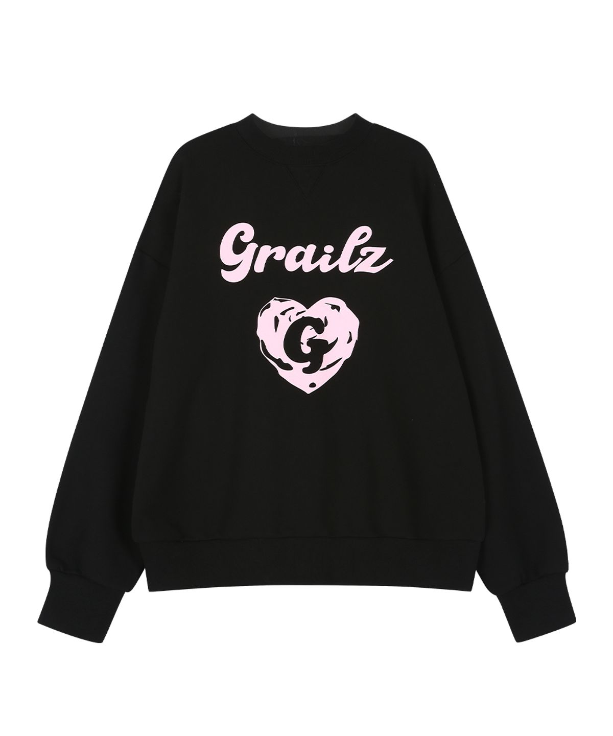 그레일즈(GRAILZ) LOVE G SWEATSHIRT [BLACK]