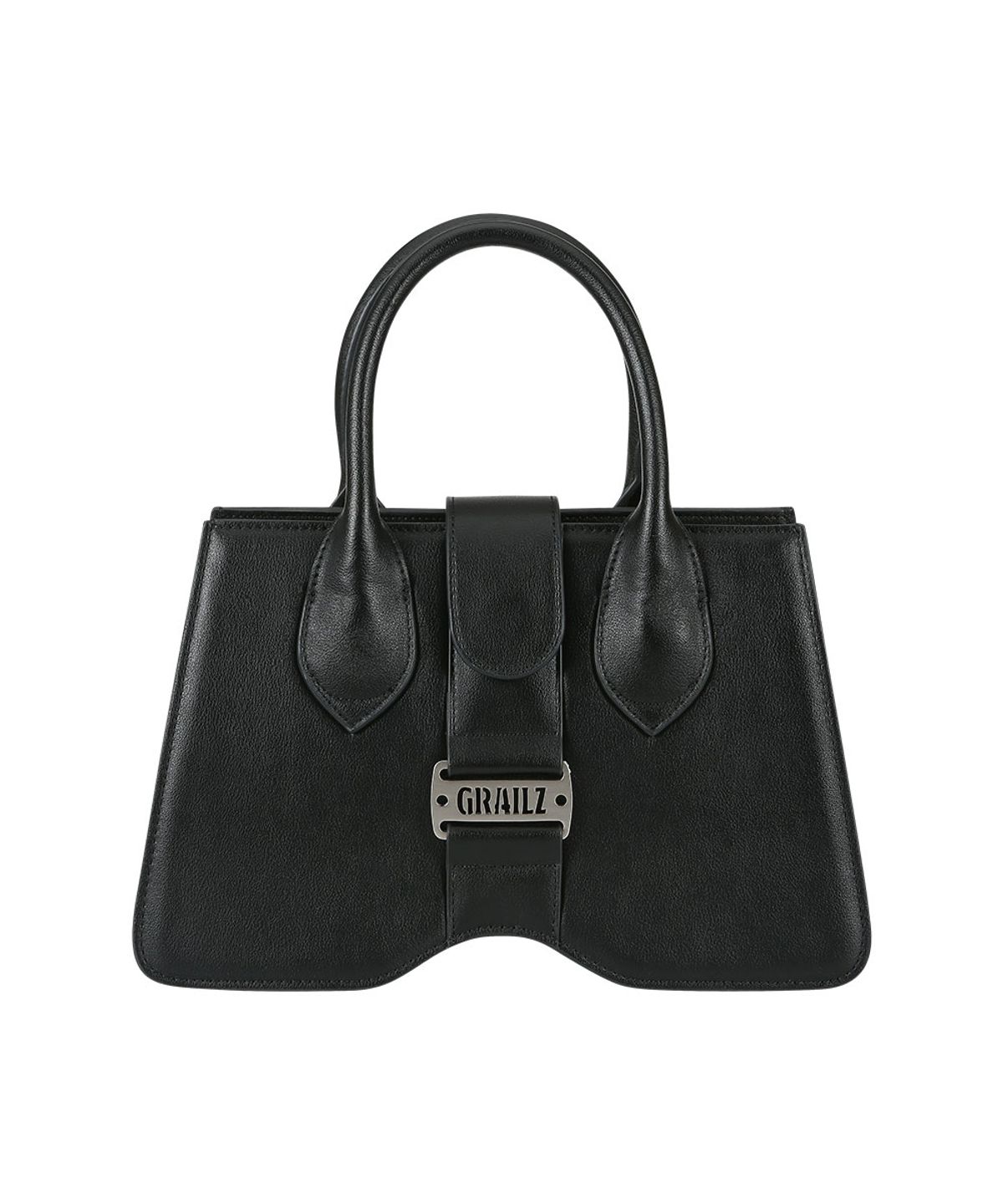 그레일즈(GRAILZ) LUXE FIORE LEATHER BAG [BLACK]